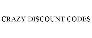 CRAZY DISCOUNT CODES trademark