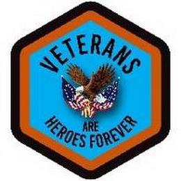 VETERANS ARE HEROES FOREVER trademark