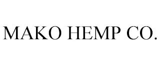 MAKO HEMP CO. trademark