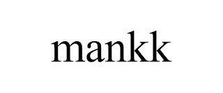 MANKK trademark