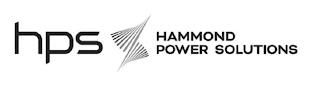 HPS HAMMOND POWER SOLUTIONS trademark