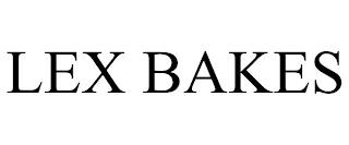 LEX BAKES trademark