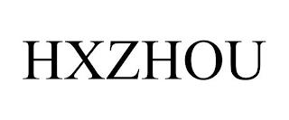 HXZHOU trademark