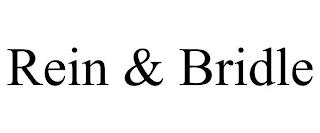 REIN & BRIDLE trademark