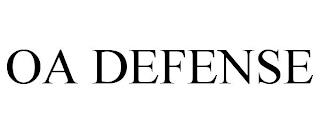 OA DEFENSE trademark