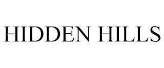 HIDDEN HILLS trademark