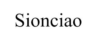 SIONCIAO trademark