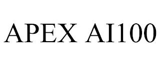 APEX AI100 trademark