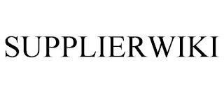 SUPPLIERWIKI trademark