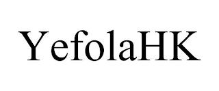 YEFOLAHK trademark