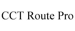 CCT ROUTE PRO trademark