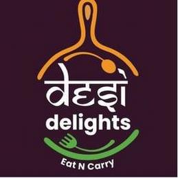 DESI DELIGHTS EAT N CARRY trademark