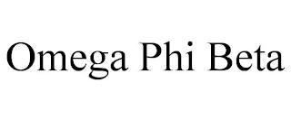 OMEGA PHI BETA trademark