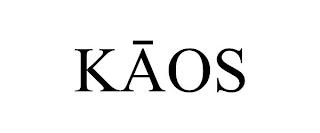 KAOS trademark