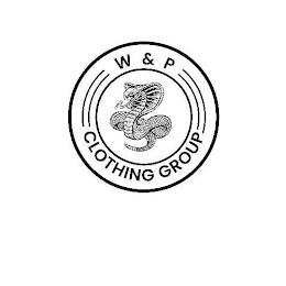 W & P CLOTHING GROUP trademark