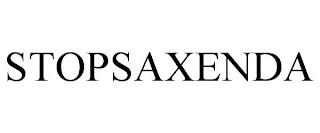 STOPSAXENDA trademark