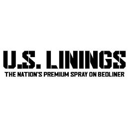 U.S. LININGS THE NATION'S PREMIUM SPRAY ON BEDLINERON BEDLINER trademark