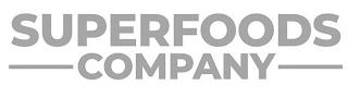 SUPERFOODS COMPANY trademark