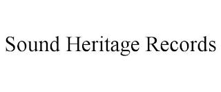 SOUND HERITAGE RECORDS trademark