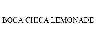 BOCA CHICA LEMONADE trademark