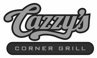 CAZZY'S CORNER GRILL trademark