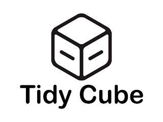 TIDY CUBE trademark