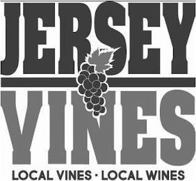 JERSEY VINES LOCAL VINES LOCAL WINES trademark