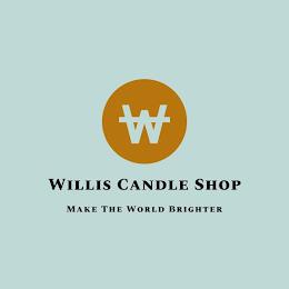 W WILLIS CANDLE SHOP MAKE THE WORLD BRIGHTERHTER trademark