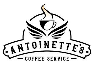 ANTOINETTE'S COFFEE SERVICE trademark