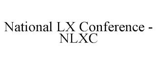 NATIONAL LX CONFERENCE - NLXC trademark