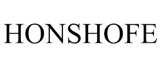 HONSHOFE trademark