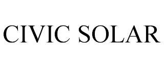 CIVIC SOLAR trademark