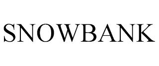 SNOWBANK trademark