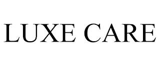 LUXE CARE trademark