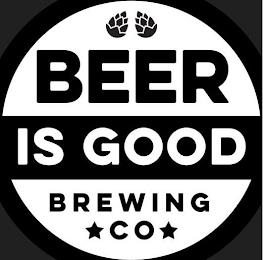 BEER IS GOOD BREWING CO trademark