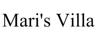 MARI'S VILLA trademark