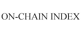 ON-CHAIN INDEX trademark