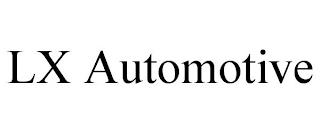 LX AUTOMOTIVE trademark