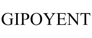 GIPOYENT trademark