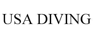 USA DIVING trademark