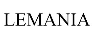 LEMANIA trademark