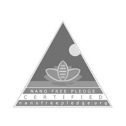 NANO FREE PLEDGE CERTIFIED NANOFREEPLEDGE.ORG trademark