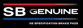 SB GENUINE OE TECHNOLOGY BRAKE PADS trademark