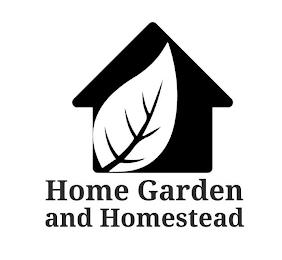 HOME GARDEN AND HOMESTEAD trademark