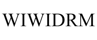 WIWIDRM trademark