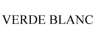 VERDE BLANC trademark