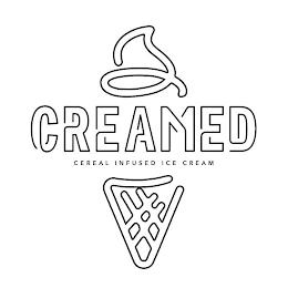 CREAMED CEREAL INFUSED ICE CREAM trademark