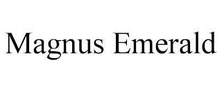 MAGNUS EMERALD trademark