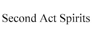 SECOND ACT SPIRITS trademark