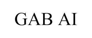 GAB AI trademark